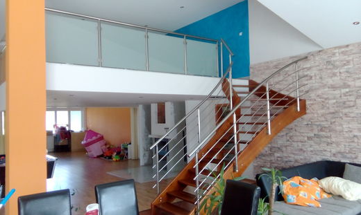 Realizace zábradlí na schodišti